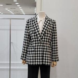 [미니멈]울체크 테일러드 자켓 (MXAGWJ1020BK)_IC