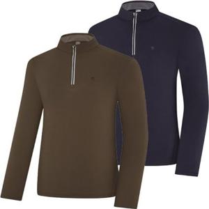 [콜핑]LD18 남자 가을  기모 집업등산티셔츠  KUT4559M