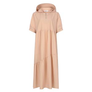 (레코브) 사선 캉캉 후드 반집업 반팔 원피스(SB61C5OP512X)