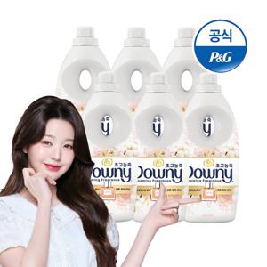 다우니 초고농축 섬유유연제 향수컬렉션 코튼 1Lx6