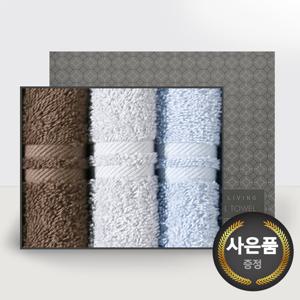 송월타올 호텔수건 데이라인 110g 3p 선물세트(쇼핑백) 기념수건