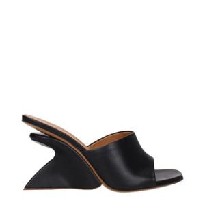 오프화이트 뮬 슬리퍼 OWIJ042LEA0011010