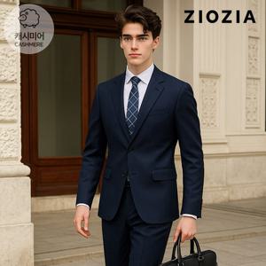 [지오지아] 네이비 캐시 블렌드 정장자켓 (AAC4SB1401_DNV)