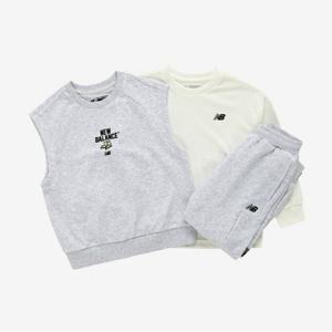 M 뉴발란스키즈트레이닝세트 PQC NK9YEB310U-AC BASIC ESSENTIAL