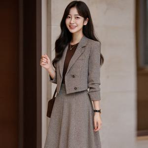 [바로배송]이르 자켓 스커트 투피스 _RD3OP014