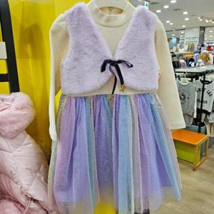 리틀밥독 sh06 조끼무지개OP H234MOP05