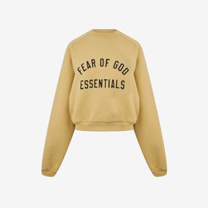 피어오브갓 크롭 맨투맨 엠버 여성 192BT247383FW 789