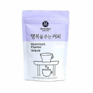 행복을 주는 커피 헤이즐넛(100g/분쇄/맥널티)