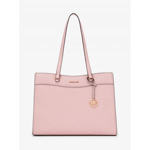 마이클 코어스 제트 세트 트래블 사피아노 가죽 포켓 토트 라지 35F4GTVT9L7278 파우더 블러쉬