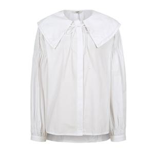 (레코브) 더블 빅카라 리본 블라우스(LC61C3BL505X)