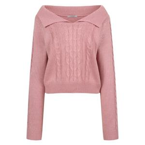 (레코브) 오프숄더 카라 니트(LC41C4KN009X)