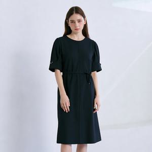 (아날도바시니) 라운드넥 플레어 원피스(AX08OP21M)