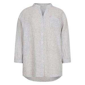 (아날도바시니) 린넨 스트라이프 7부 셔츠(AW07BL47W)