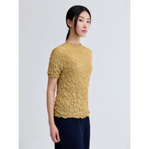 [플리츠미][플리츠미] 시스루 숏 슬리브 티셔츠_PPTSM125010