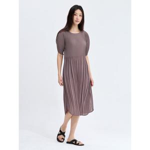 [플리츠미][플리츠미] 오블리크 레글런 5부 원피스_EPOPM025010