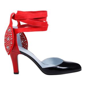 발렌티노 폴리폴리아지 앵클 스트랩 펌프스 6W0S0LT5UTM JT0