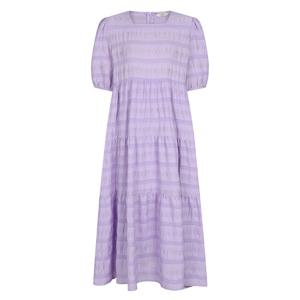 (레코브) 스트라이프 캉캉 스퀘어넥 반팔 원피스(LC61C5OP516X)