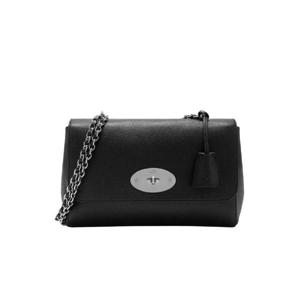 멀버리 글로시 고트 프린트 레더 미디움 릴리 블랙 HH2557-874A237