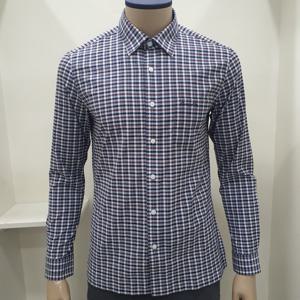 [크로커다일남성]선염 써커 체크 긴팔 남방 CDAABWS1409-39_SC