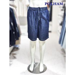 [폴햄] 남성 쿨링 컴포트 밴딩 버뮤다 데님 팬츠 PHF3DH1152 -US