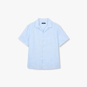 M 제이린드버그골프반팔티 LQC S1524326604 [Men] 엘리오 린넨 멜란지 셔츠