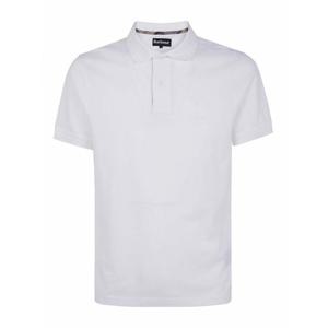 [BARBOUR] 라프리마 남성 폴로 Premium 타탄 Pique Midlayers MML1464WH11 화이트 /8