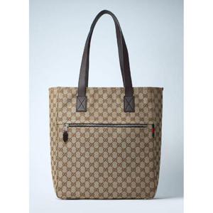 25 FW 구찌 남성 미디엄 GG 캔버스 토트백  guc0161061bei
