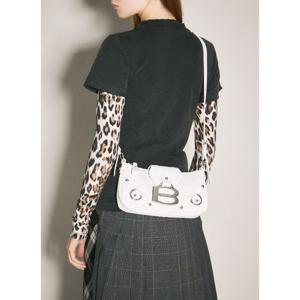 발렌시아가 크로크 엠보스드 가죽 스몰 숄더 백 805260 2ABBZ 9