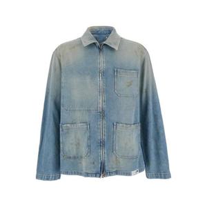 골든구스 데님 자켓 GMP01941P00208250491 Light blue