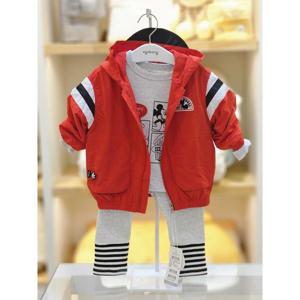 아가방 세이브존02 레드 가을 바람막이 점퍼 79s525002