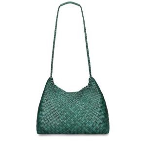 드래곤디퓨전 Santa Rosa 핸드우븐 테퍼레드 가죽 백 79I-KP7045