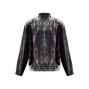 디젤 J 헤이 트리트먼트 벨벳 트랙 재킷 A184620AJFR 9AW TP946440047