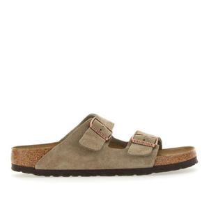 버켄스탁 아리조나 스웨이드 가죽 샌들 051463 TAUPE