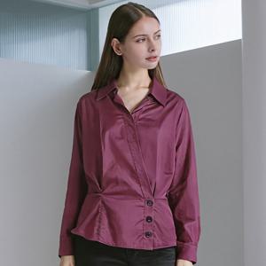 (아날도바시니) 턱 라인 셔츠 블라우스(AW09BL21M)