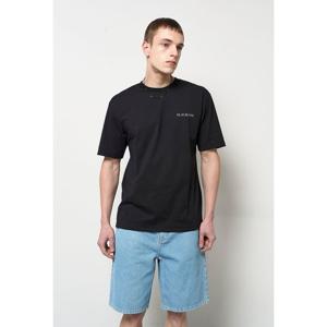 [플랙진]남녀공용 미니 로고 반팔 티셔츠 (PWTH2RSL45M)