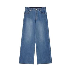 (아날도바시니) 린넨블렌드 와이드 데님팬츠(AX09DP21S)