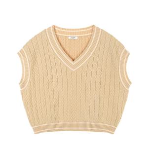 (레코브) 미니꽈배기 니트 베스트(LC61CYKV509X)