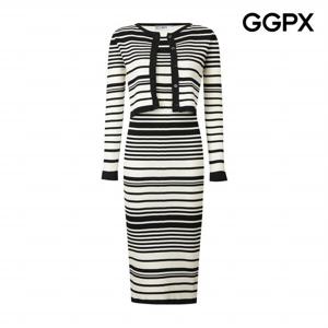 [GGPX] 단가라 슬림핏 니트 투피스 (GP9ST005F)