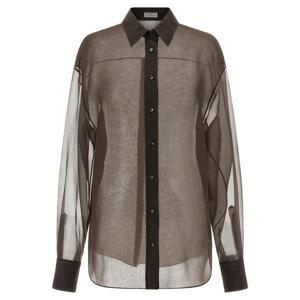 브루넬로 쿠치넬리 셔츠 MF940NB916C4222 BROWN