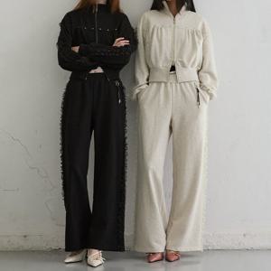 [에고이스트][BLUE LABEL] 러플 디테일 트래이닝 팬츠 ER3OPT02