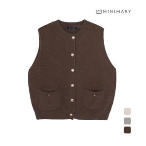 [미니마리] 오픈포켓니트베스트 (MMA3VT04)