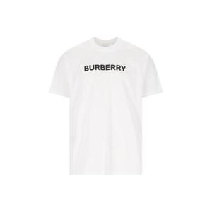버버리 반팔 티셔츠 8084234A1464 White