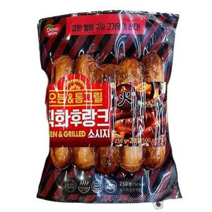 동원 오븐_통그릴 직화후랑크 250g x 2 X 1개 80316