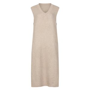 (아날도바시니) 비스코스 혼방 브이넥 롱 심플니트 베스트(AX12VT92Q)