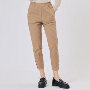 (아날도바시니) 버튼 포인트 밴딩 스판 팬츠(AX10PT35S)