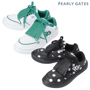 파리게이츠  여성 PG 심볼 배색 스파이크리스 골프화 521E3SEA31 BJ