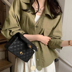 (예쎄) 캐주얼 오버핏 크롭 남방 자켓(S4FJK002A)