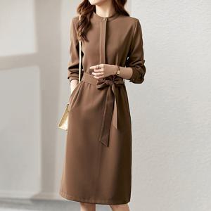 (예쎄) 헨리넥 리본장식 포인트 원피스(S5FOP013A)