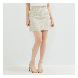 [로엠]트위드 스커트 (RMWHC38S51-T)