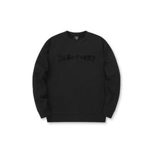 디스커버리긴팔티 AQS DXMT71046-BKS 뉴 로건 기모 맨투맨